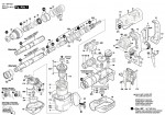 Bosch 3 611 B64 002 Gbh 5-40 Dce Rotary Hammer 230 V / Eu Spare Parts